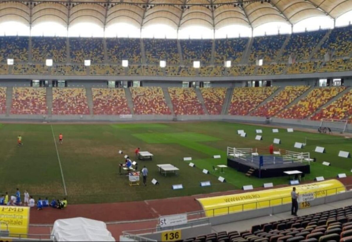 FOTO Gazonul Arenei Naționale arată deplorabil! Ce eveniment organizează Primăria Capitalei până pe 7 august pe teren