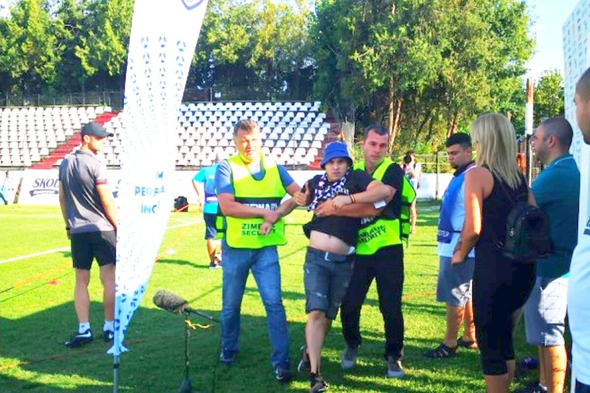 RAPID - FARUL 0-0 // VIDEO+FOTO Incidente în „Regie”: fanii constănțenilor și ai Stelei, altercație cu galeria Rapidului + atacuri xenofobe și vulgarități