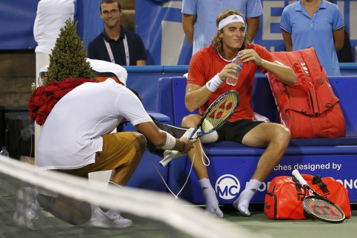 ATP WASHINGTON // VIDEO+FOTO Dramă și momente incredibile în meciul Nick Kyrgios - Stefanos Tsitsipas » Australianul, protagonistul unor noi imagini absurde
