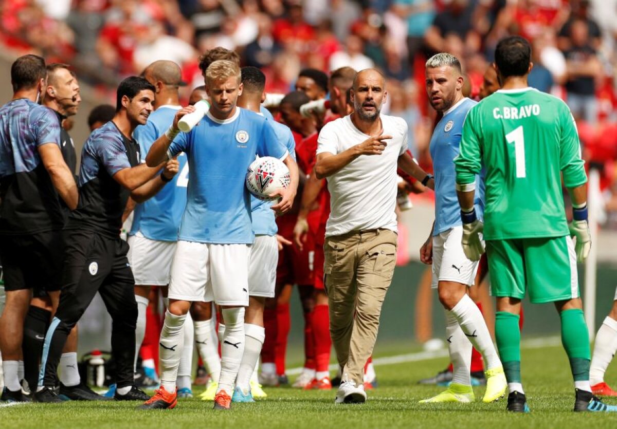 LIVERPOOL - MANCHESTER CITY 1-1, 4-5 la pen., SUPERCUPA ANGLIEI / FOTO Pep Guardiola, la un pas să-și rupă tricoul de nervi!