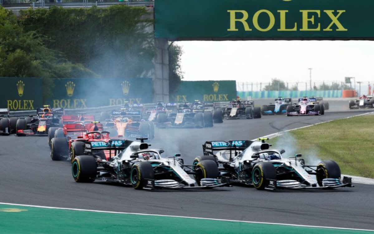 MARELE PREMIU AL UNGARIEI // FOTO Lewis Hamilton, a opta victorie a sezonului, pe „Hungaroring” » Britanicul l-a devansat pe Verstappen după un final palpitant