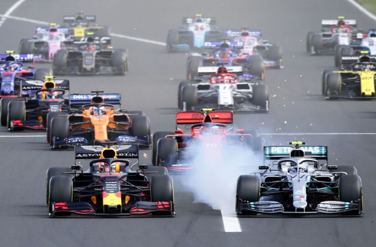 MARELE PREMIU AL UNGARIEI // FOTO Lewis Hamilton, a opta victorie a sezonului, pe „Hungaroring” » Britanicul l-a devansat pe Verstappen după un final palpitant