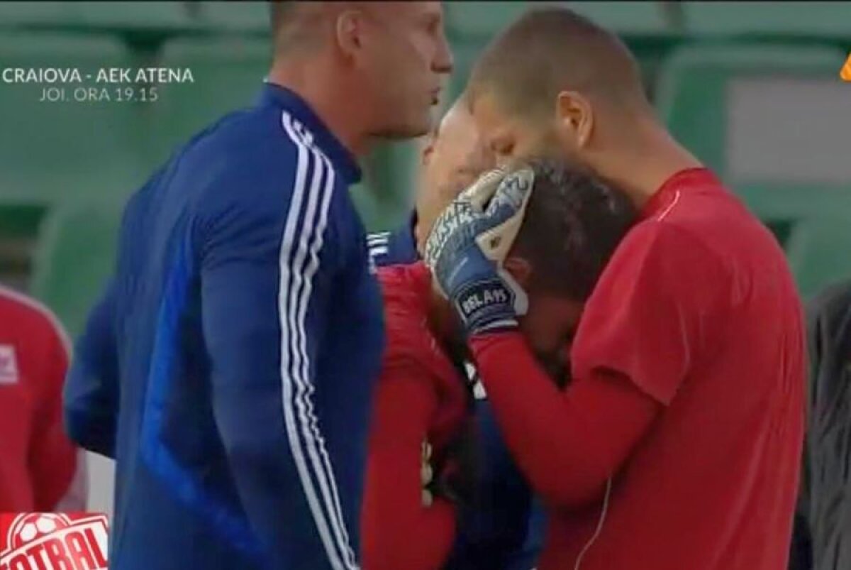 SEPSI - VIITORUL 2-2 / FOTO Roland Niczuly s-a accidentat la încălzire și a părăsit în lacrimi terenul