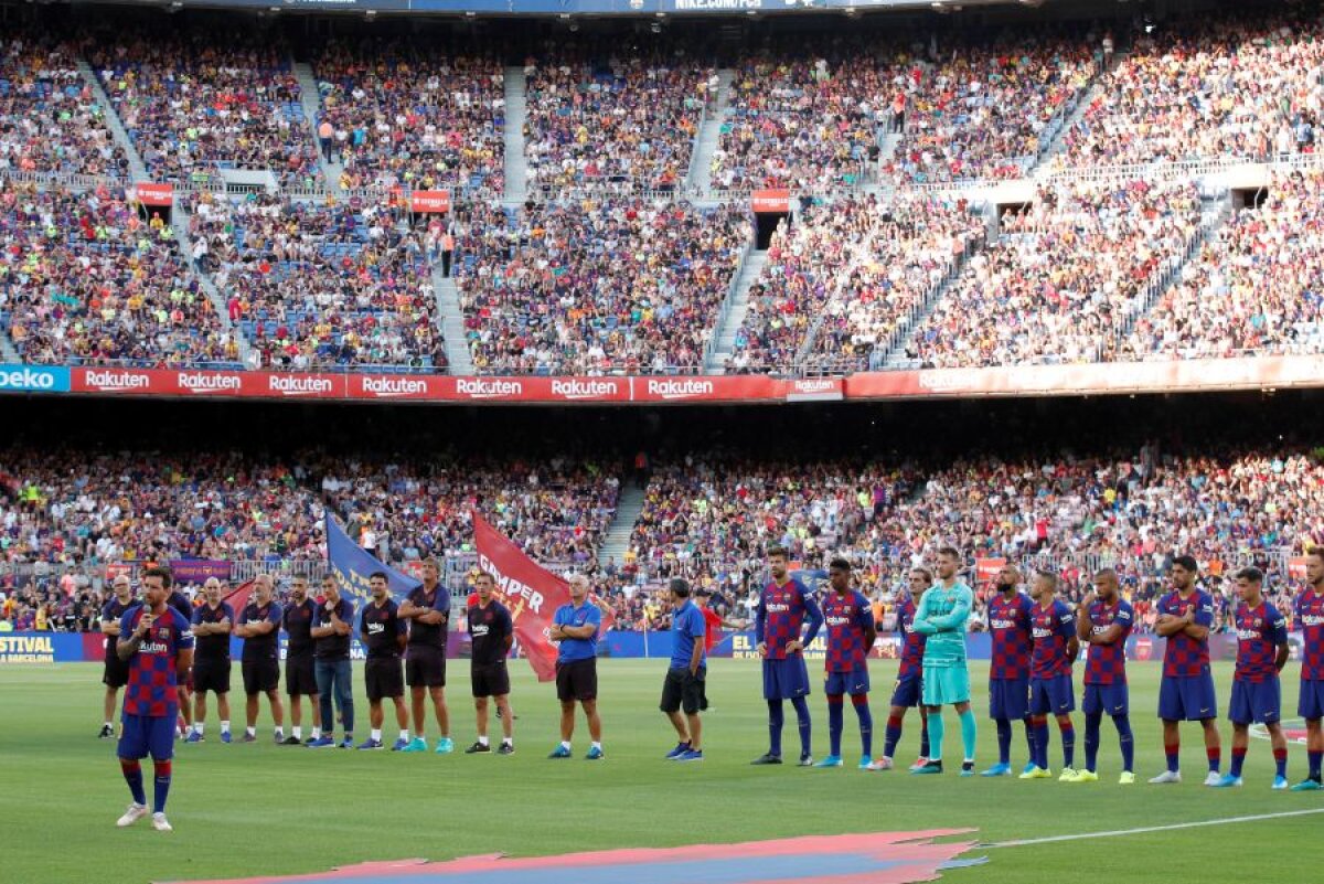 Trofeul „Joan Gamper”: BARCELONA - ARSENAL 2-1 // FOTO Cu Lionel Messi doar pe bancă, catalanii s-au impus în ultimul minut