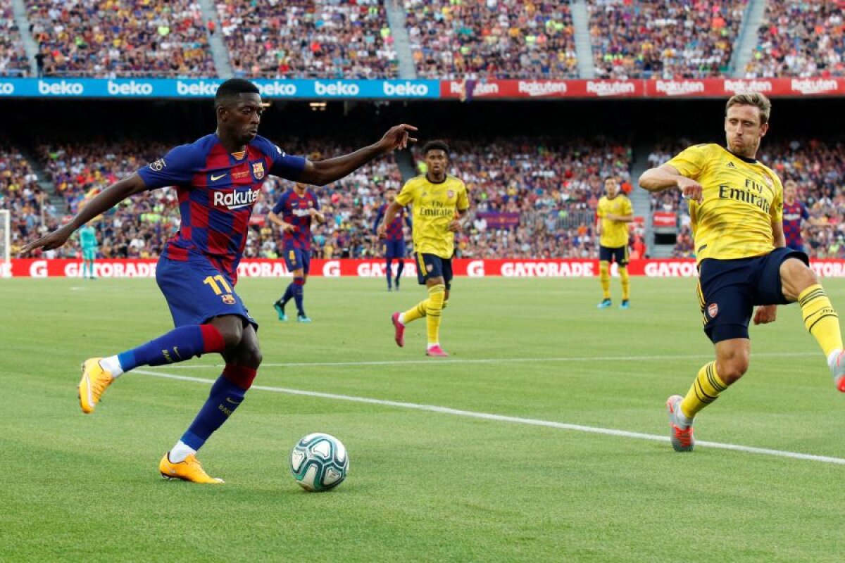 Trofeul „Joan Gamper”: BARCELONA - ARSENAL 2-1 // FOTO Cu Lionel Messi doar pe bancă, catalanii s-au impus în ultimul minut