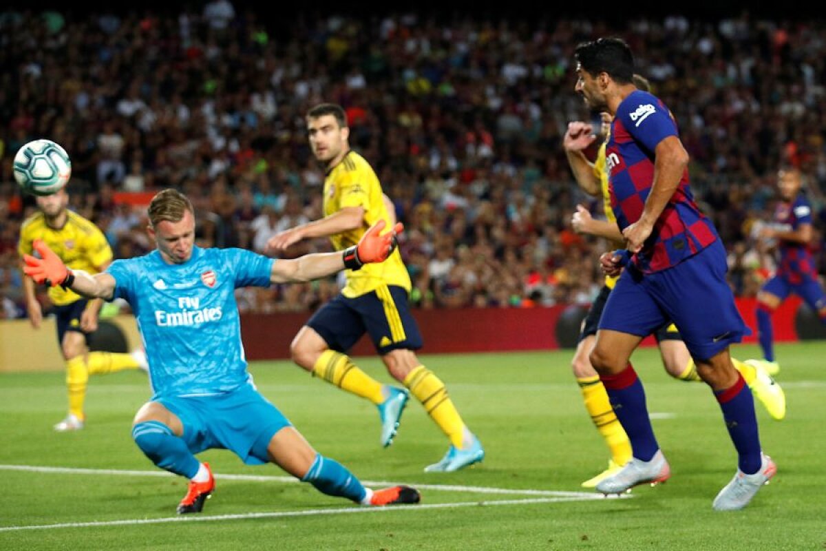 Trofeul „Joan Gamper”: BARCELONA - ARSENAL 2-1 // FOTO Cu Lionel Messi doar pe bancă, catalanii s-au impus în ultimul minut