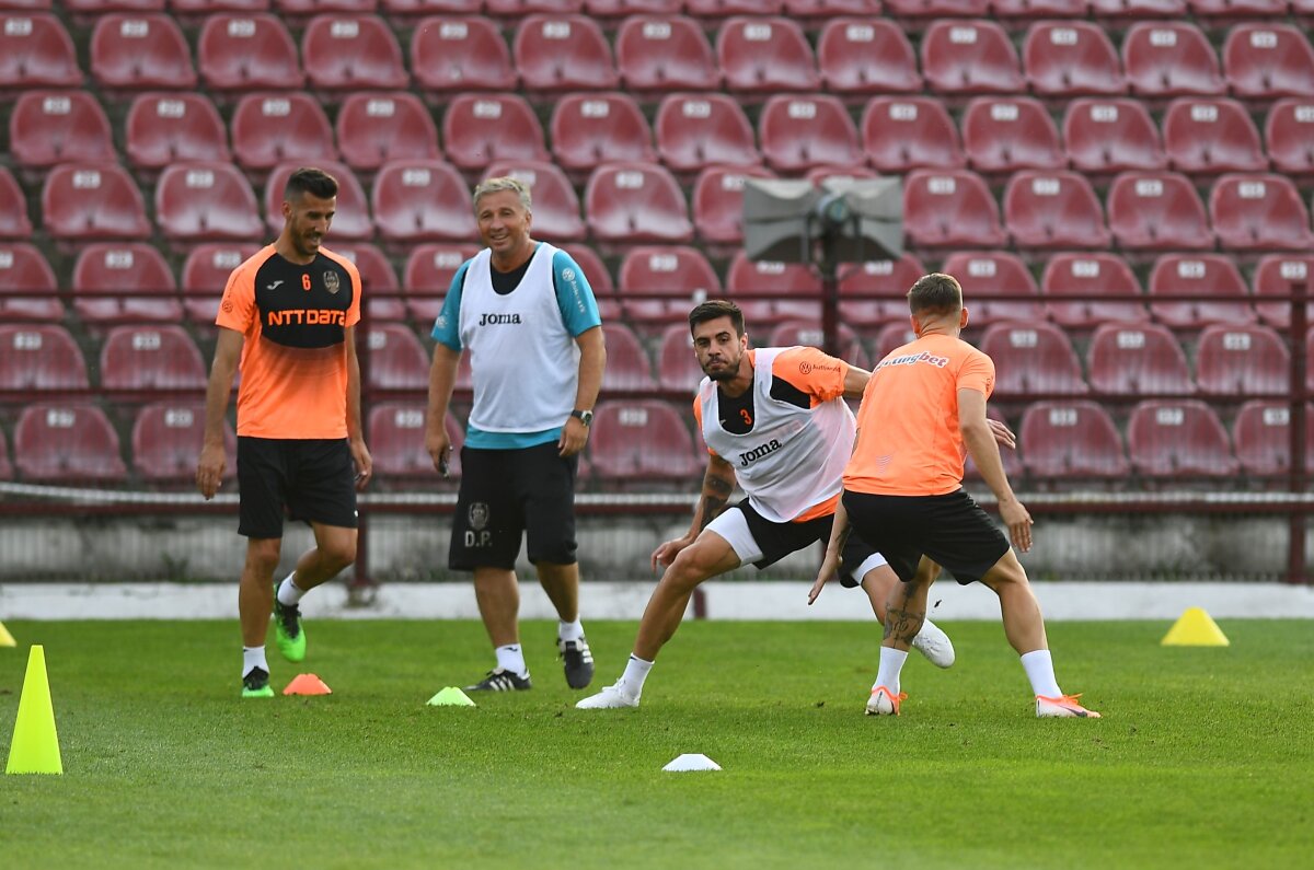 CFR CLUJ - CELTIC // VIDEO+FOTO Fața nevăzută a lui Dan Petrescu » Ce s-a întâmplat la antrenamentul oficial al „feroviarilor”