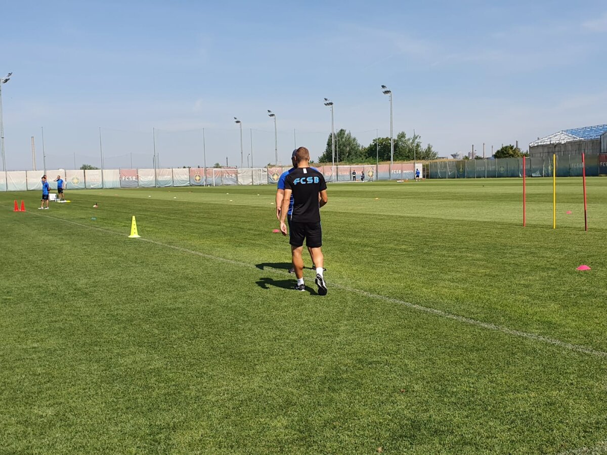 FCSB - MLADA BOLESLAV // VIDEO Harlem Gnohere și Mihai Pintilii s-au antrenat normal » Alți doi fotbaliști accidentați au revenit pe gazon