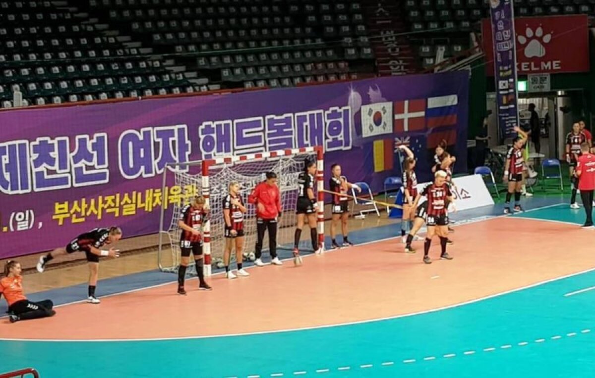 Gloria Bistrița, prima victorie în Coreea de Sud