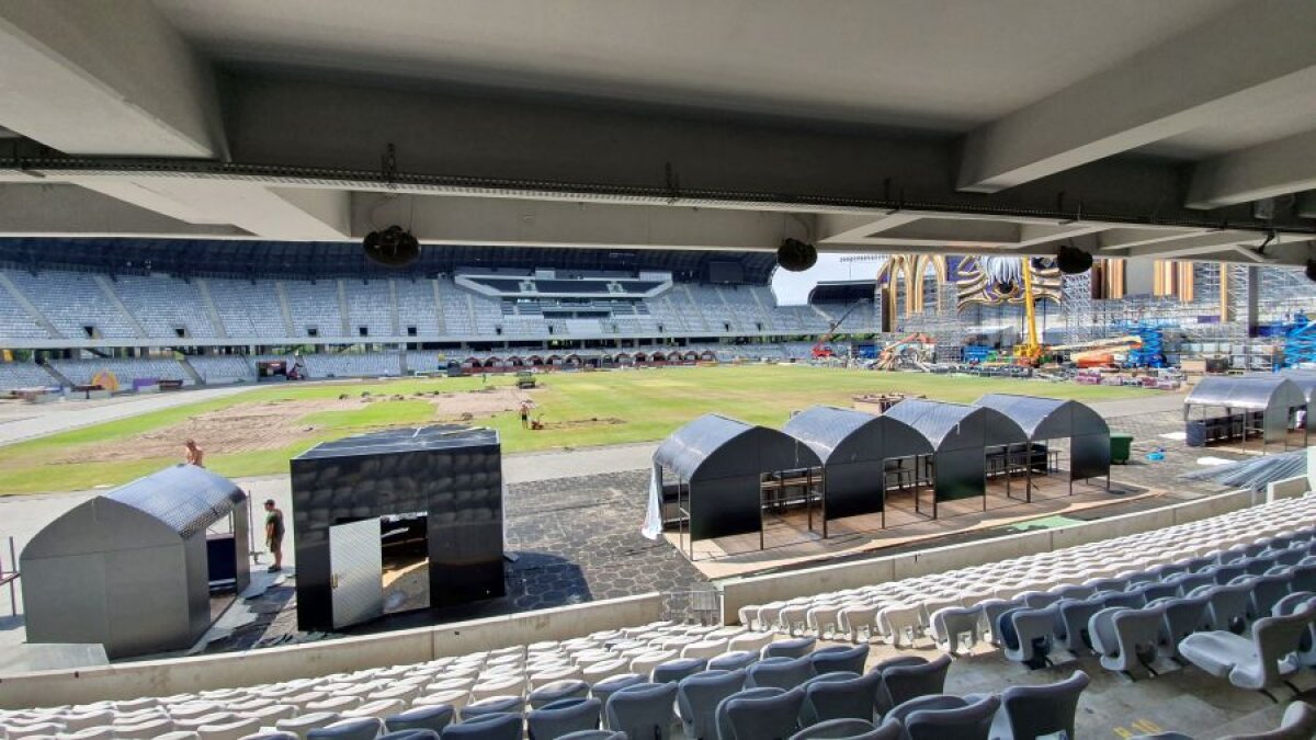 VIDEO + FOTO Cum arată gazonul de pe Cluj Arena după festivalul Untold și cine suportă pagubele
