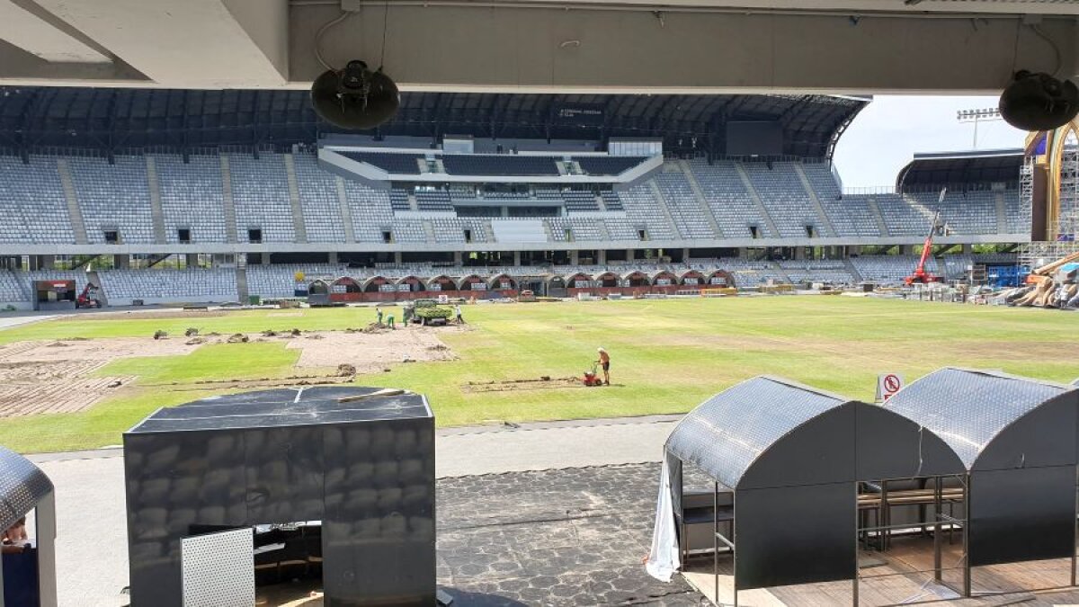 VIDEO + FOTO Cum arată gazonul de pe Cluj Arena după festivalul Untold și cine suportă pagubele