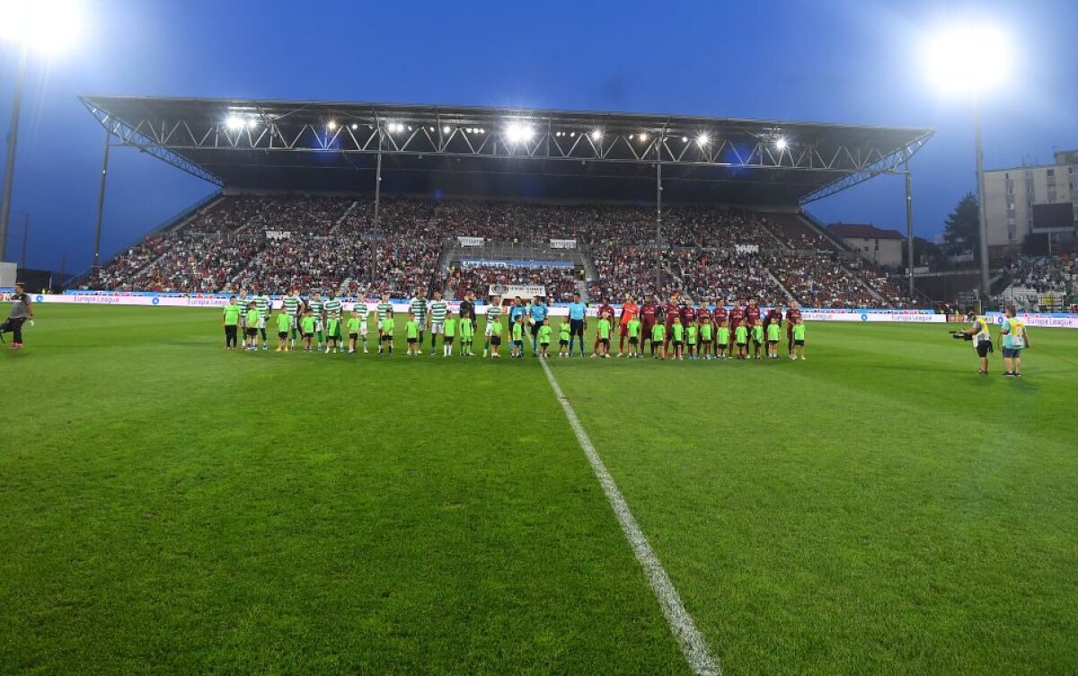 CFR CLUJ - CELTIC 1-1 » FOTO Campioana României e obligată să înscrie la returul din Scoția