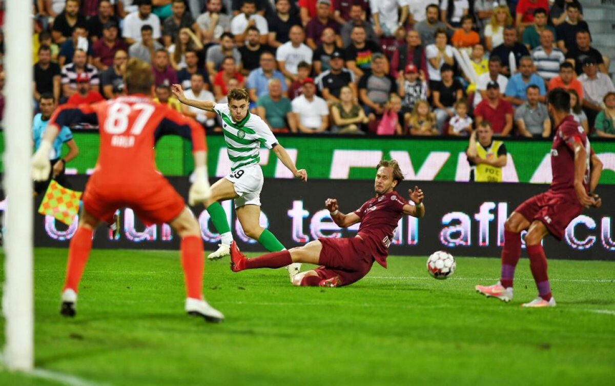 CFR CLUJ - CELTIC 1-1 » FOTO Campioana României e obligată să înscrie la returul din Scoția