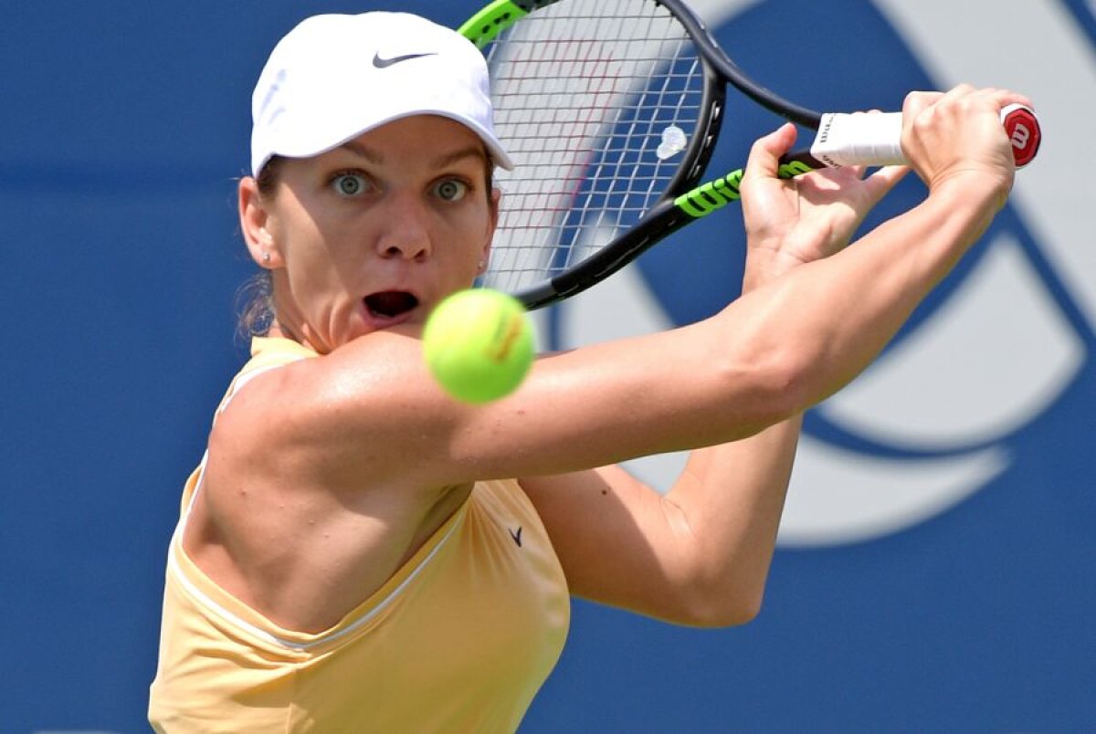 SIMONA HALEP - JENNIFER BRADY // VIDEO + FOTO Simona Halep învinge la Rogers Cup după un meci epuizant, cu tie-break în decisiv! Cu cine joacă în turul 3