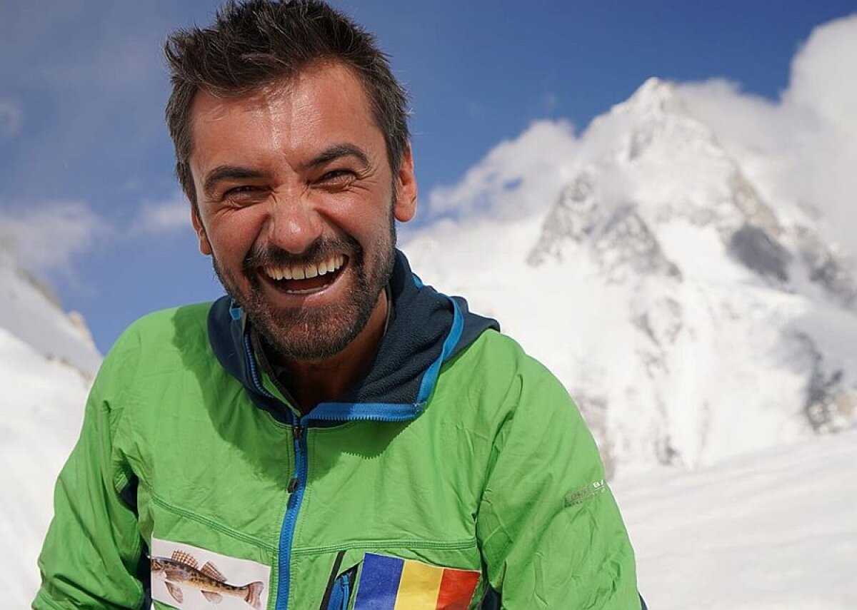 Alex Găvan, o nouă performanță remarcabilă: a escaladat Gasherbrum II, al 7-lea vârf de peste 8000 de metri, fără oxigen suplimentar