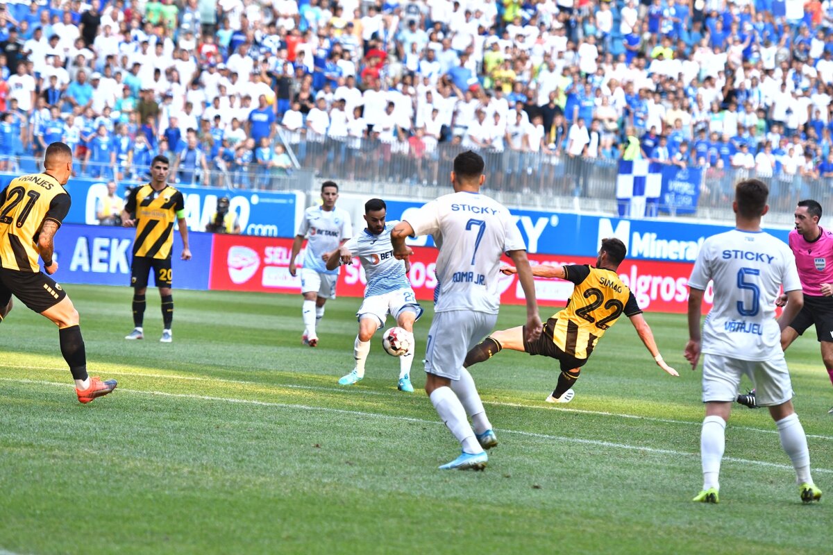 CRAIOVA - AEK ATENA 0-2 » „Leuții” n-au fost suficienți! Grecii au luat o opțiune majoră la calificare