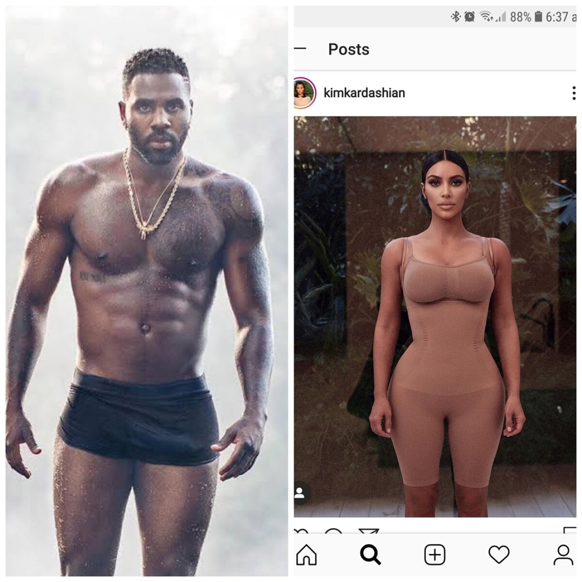 FOTO Jason Derulo, în război cu Instagramul după ce i-a fost ștearsă o poză în care apărea în boxeri mulați: „E discriminare!”