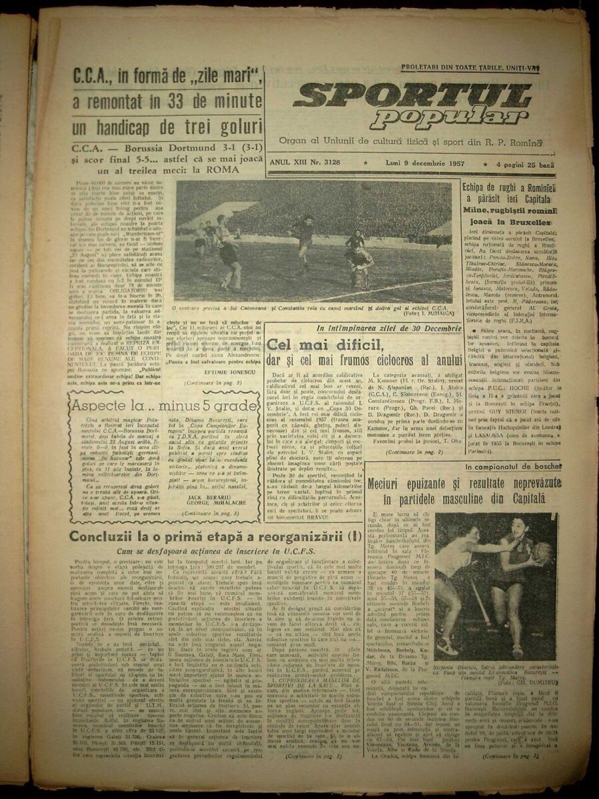 RETRO GSP // VIDEO+FOTO 8 decembrie, ziua marilor performanțe pentru Steaua, UTA și Craiova