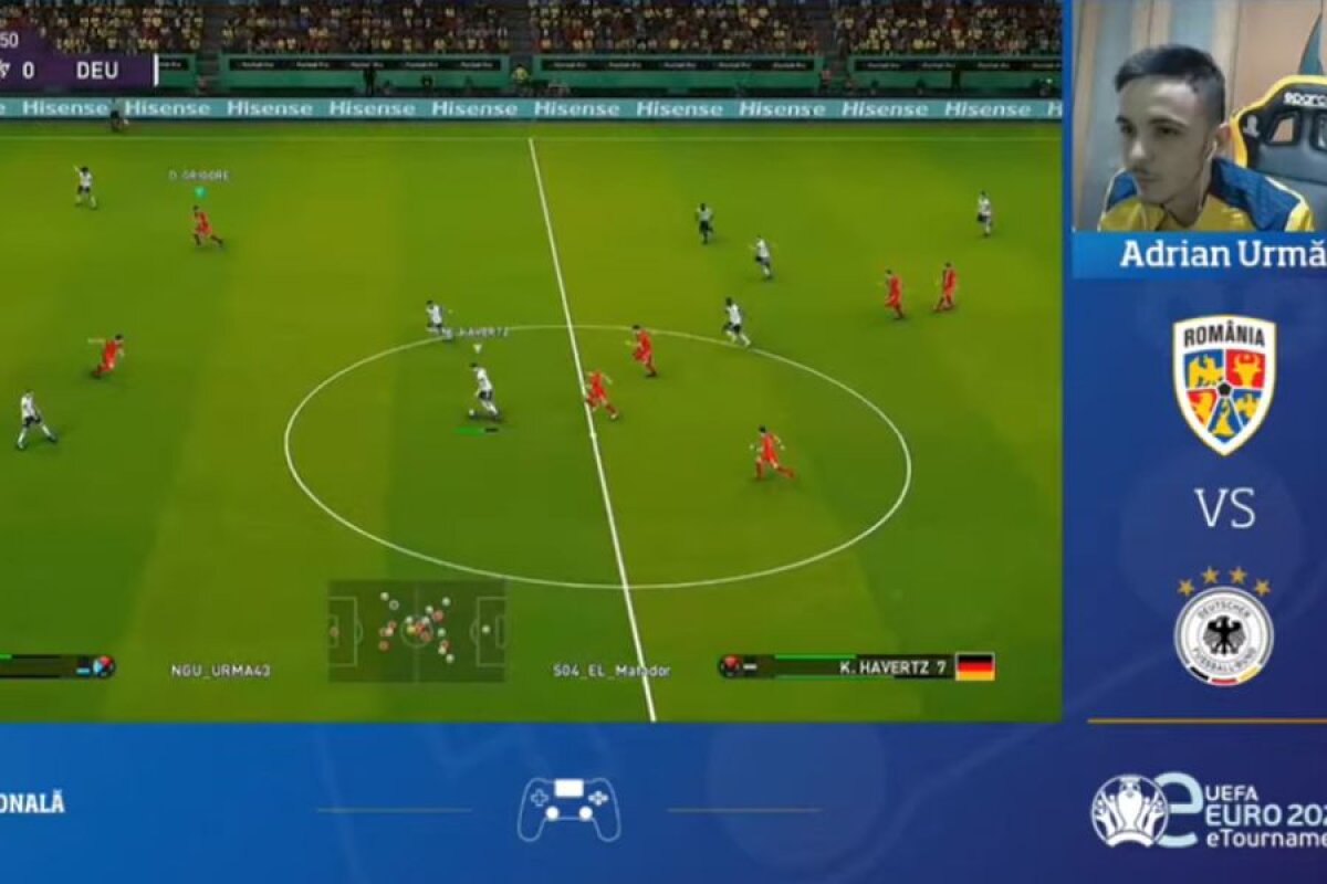 VIDEO România, eliminare absolut dramatică în semifinalele eEURO 2020! Am luat golul decisiv în minutul 89, apoi am avut o șansă rarisimă