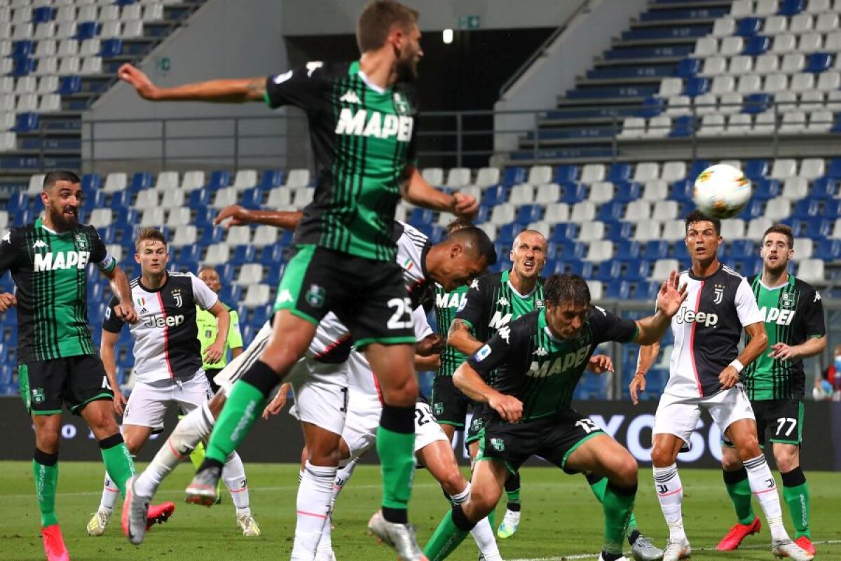 SASSUOLO - JUVENTUS. Meci nebun în Serie A, cu Vlad Chiricheș titular » „Bătrâna Doamnă” conducea cu 2-0 în minutul 12, apoi a început thriller-ul!
