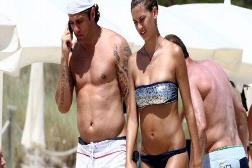 Christian Vieri şi Melissa Satta