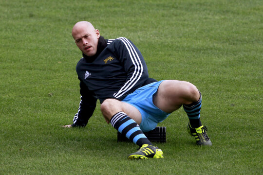 Căpitanul echipei naţionale de rugby a Argentinei, Felipe Contepomi, nu va evolua în meciul cu România, de sîmbătă dimineaţă, din cauza unei accidentări. foto: reuters