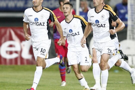 Thaer Bawab a marcat primul gol al medieșenilor în ultima victorie, 3-0 cu Steaua