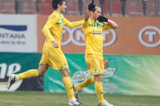 Adailton a marcat în remiza din returul trecut, scor 1-1, în Ghencea