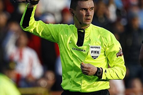 "Centralul" Cristi Balaj, considerat unul dintre cei mai buni arbitri din România