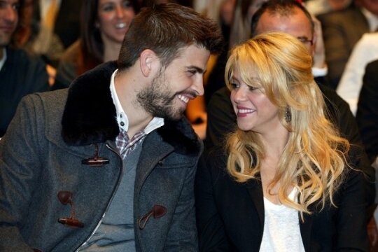 Gerard Pique şi Shakira  s-au cunoscut la Mondialul din Africa de Sud, în 2010