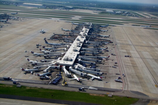 Aeroportul "Hartsfeld-Jackson" din Atlanta ► Foto: commons.wikimedia.org