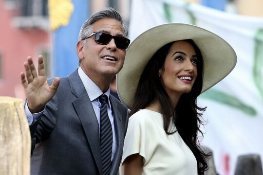 Amal & George Clooney