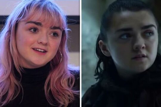 Maisie Williams, „Arya Stark” din Game of Thrones