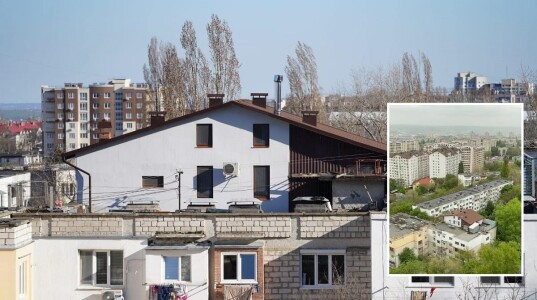 Vilă cu mansardă construită pe acoperișul unui bloc din Chișinău: „Înainte ...