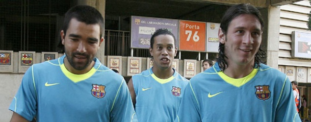 Deco, Lionel Messi, Ronaldinho