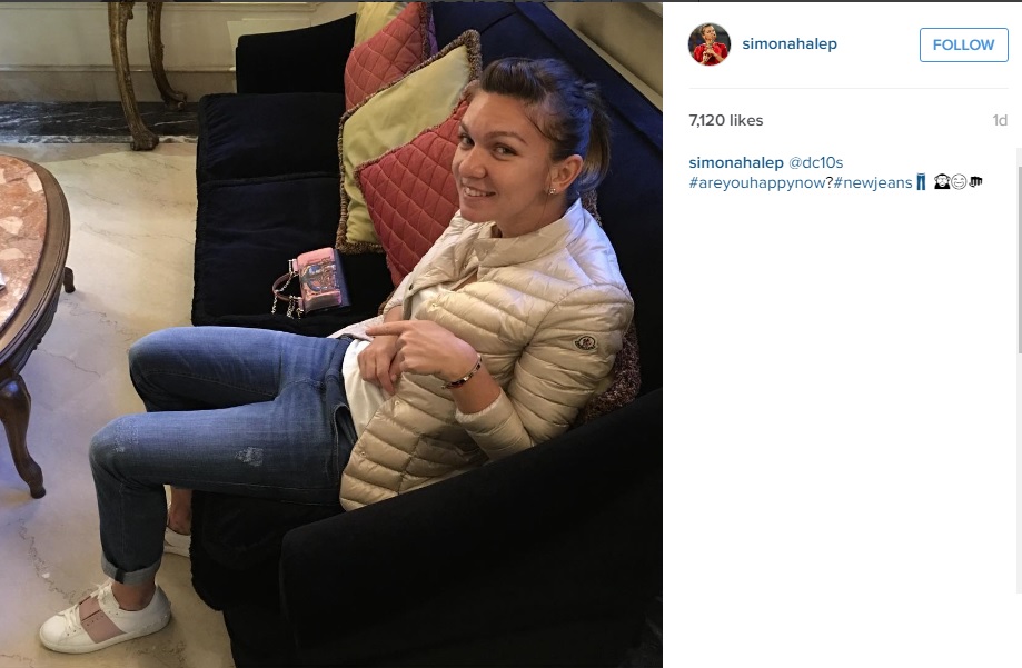 halep instagram