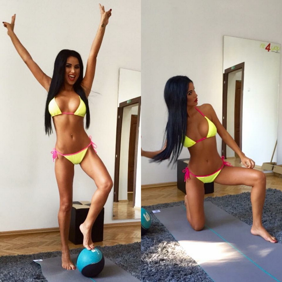 Daniela Crudu, super-sexy în costum de baie!
