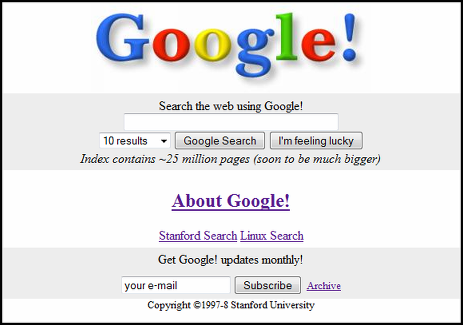 google 1998