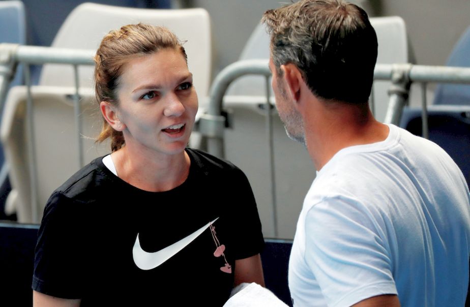 simona halep thierry van cleemput