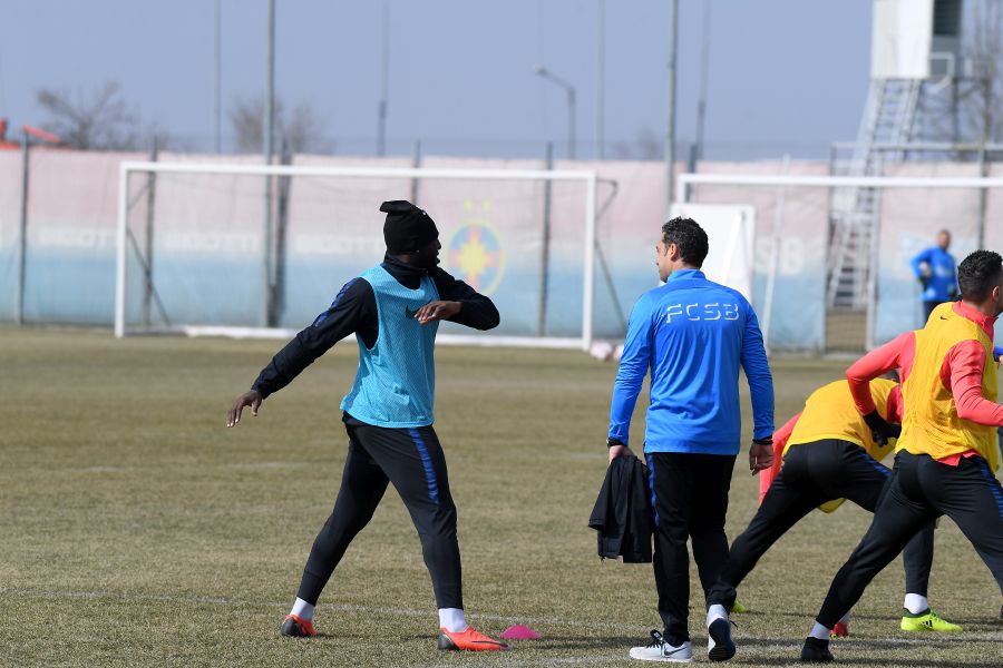 Imagini de la antrenamentul de azi al FCSB-ului // FOTO: Raed Krishan, Gazeta Sporturilor