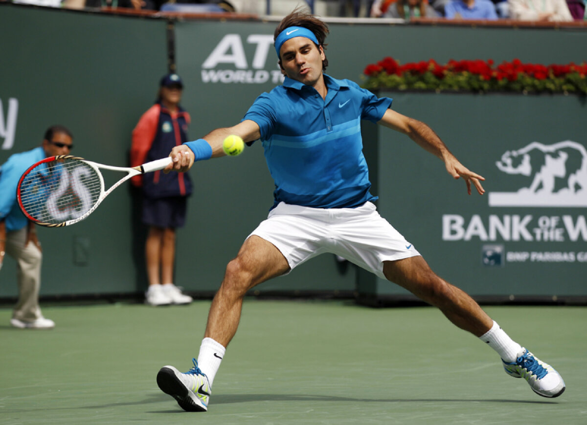 Federer indian wells