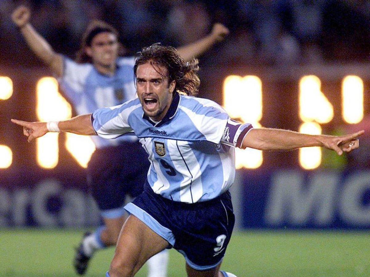 Them candidate Sharpen Cine mai înțelege fotbalul din ziua de azi? Ce a pățit marele Batistuta în  vestiarul Argentinei: "Pur și simplu, nu îmi venea să cred!"