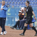 Arbitrajul lui Augustus l-a scos din sărite pe Grigoraş Foto: Gabriela Arsenie