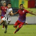 Leandro Tatu în meciul cu Astra Ploiești, scor 0-2
