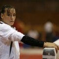 Cătălina Ponor este, la 24, veterana lotului naţional de gimnastică