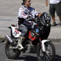 Jorge Boero s-a stins după numai 57 de kilometri parcurşi în Raliul Dakar.