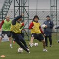 Steliştii s-au bucurat de un antrenament cu mingea de dimineaţă