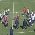 Steliştii au făcut un antrenament exclusiv cu mingea