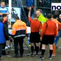 Julien Lecomte a fost eliminat pentru simulare, deşi se afla pe targă, grav accidentat.