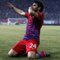 Rusescu a marcat de trei ori consecutiv pentru Steaua.